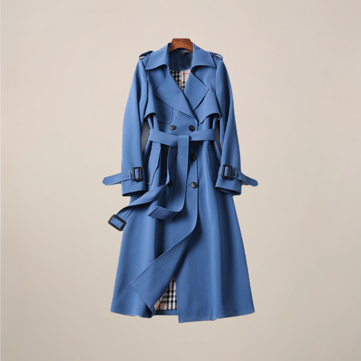 Elegant Waterproof Double Breasted Coat