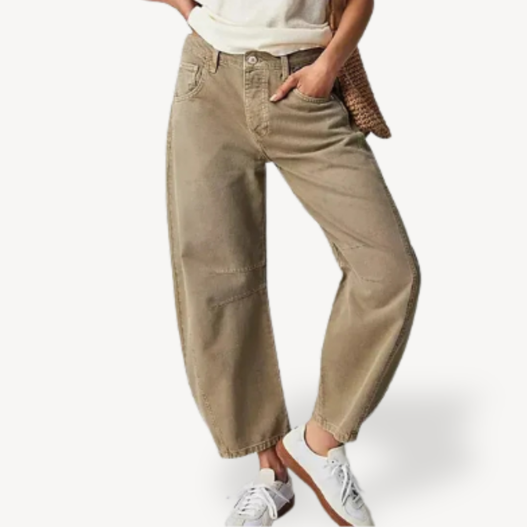 Loose Fit Women's Blue Jeans