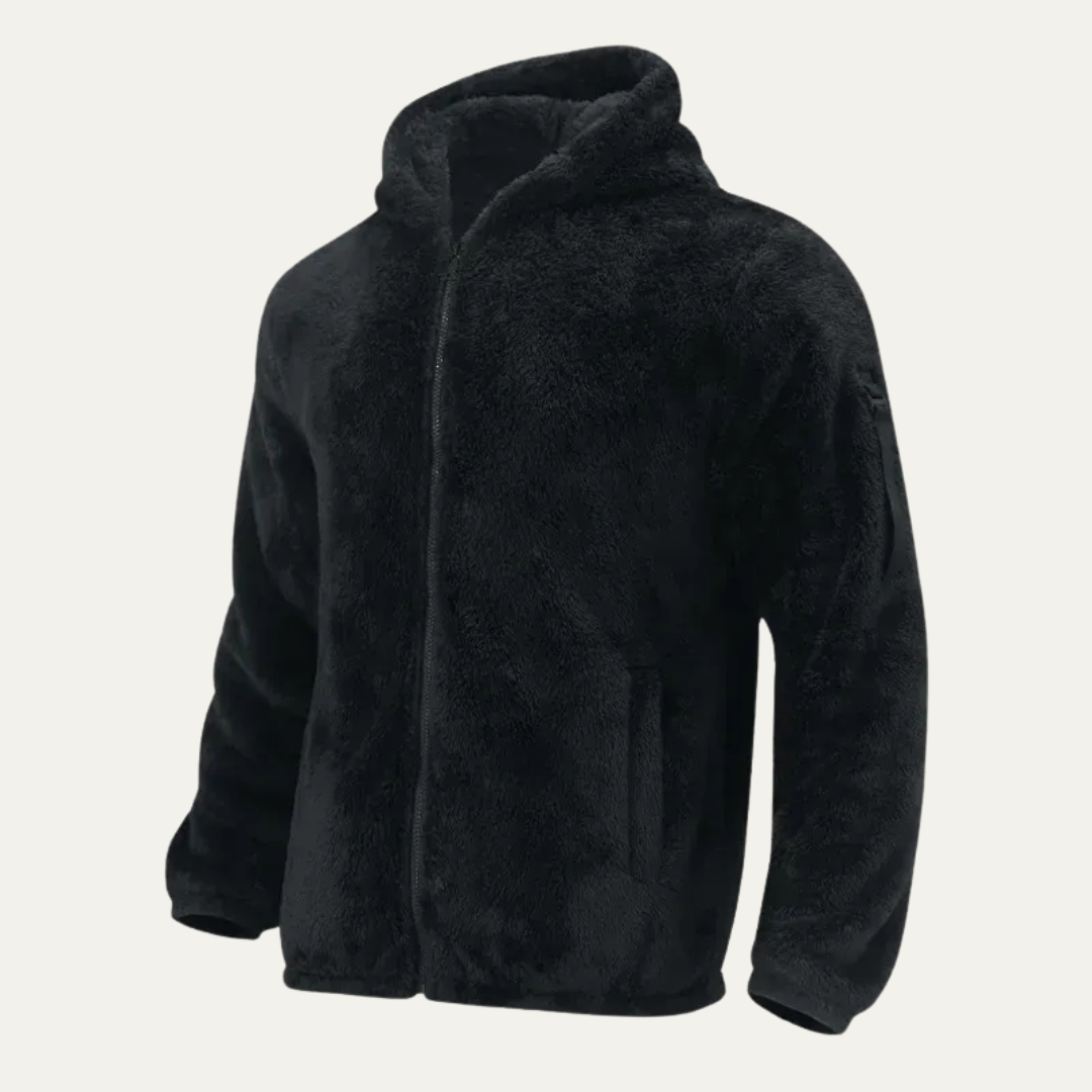 Warm Mens Fleece Hoodie with Pocket