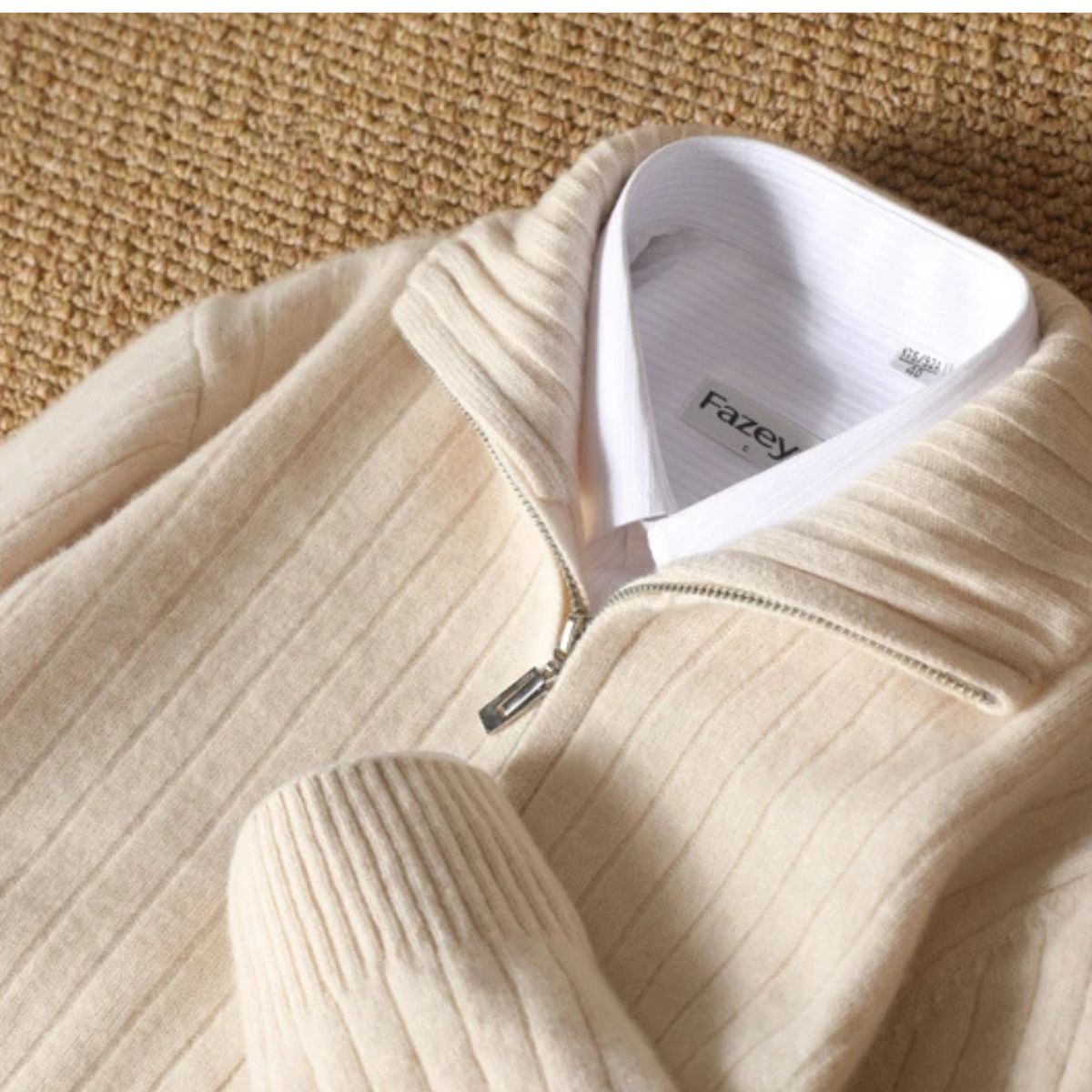 Luxury Pure Wool Mens Coat