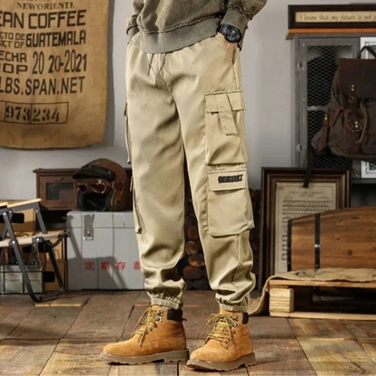 Comfortable Loose Fit Cargo Trousers