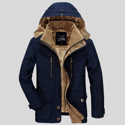 Warm Mens Winter Coat Outerwear