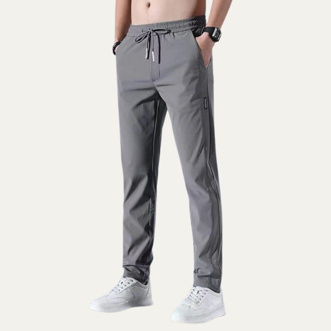 Men's Fit Jogger Pants with Drawstring Waist