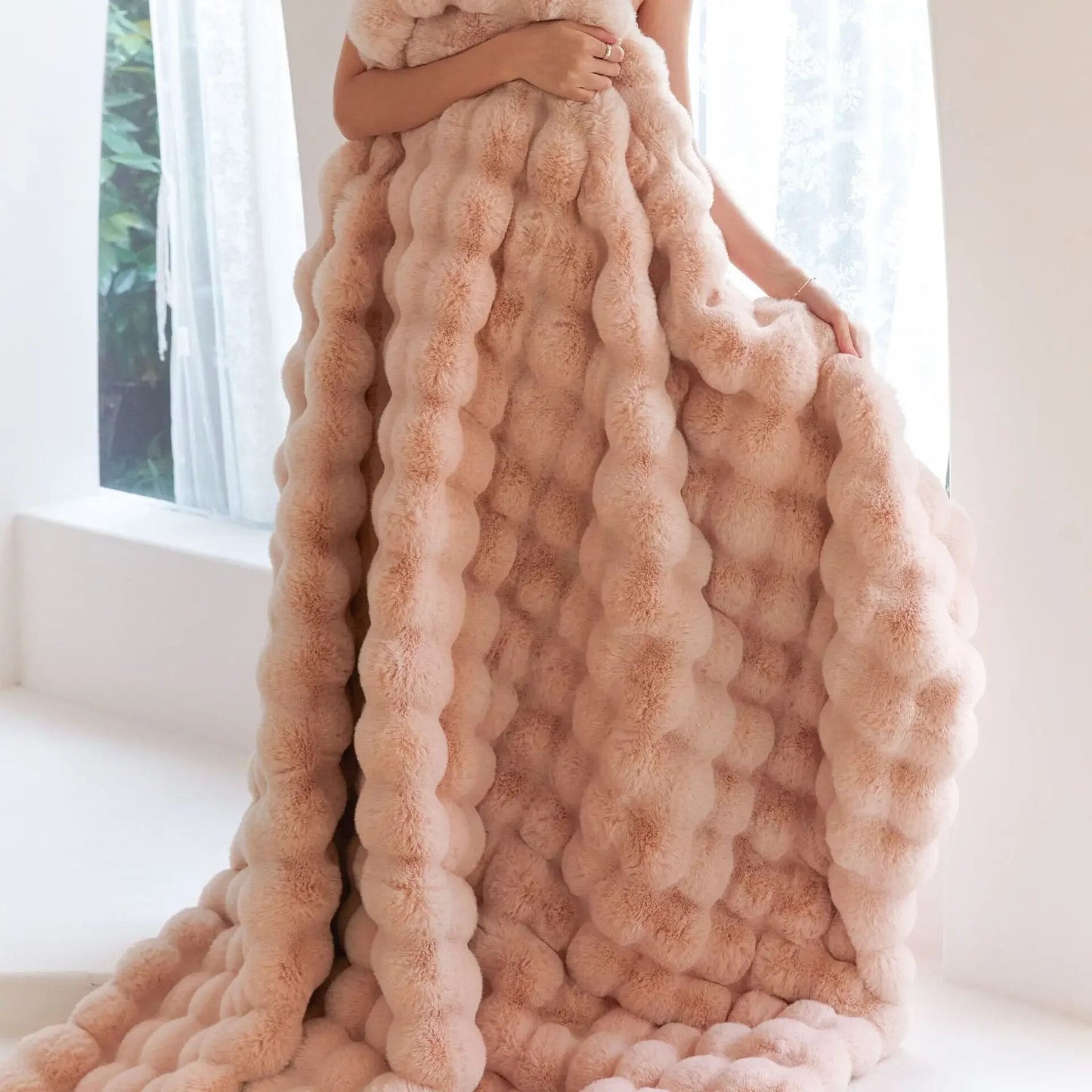 Plush Fleece Blanket Warm Throw for Cold Nights