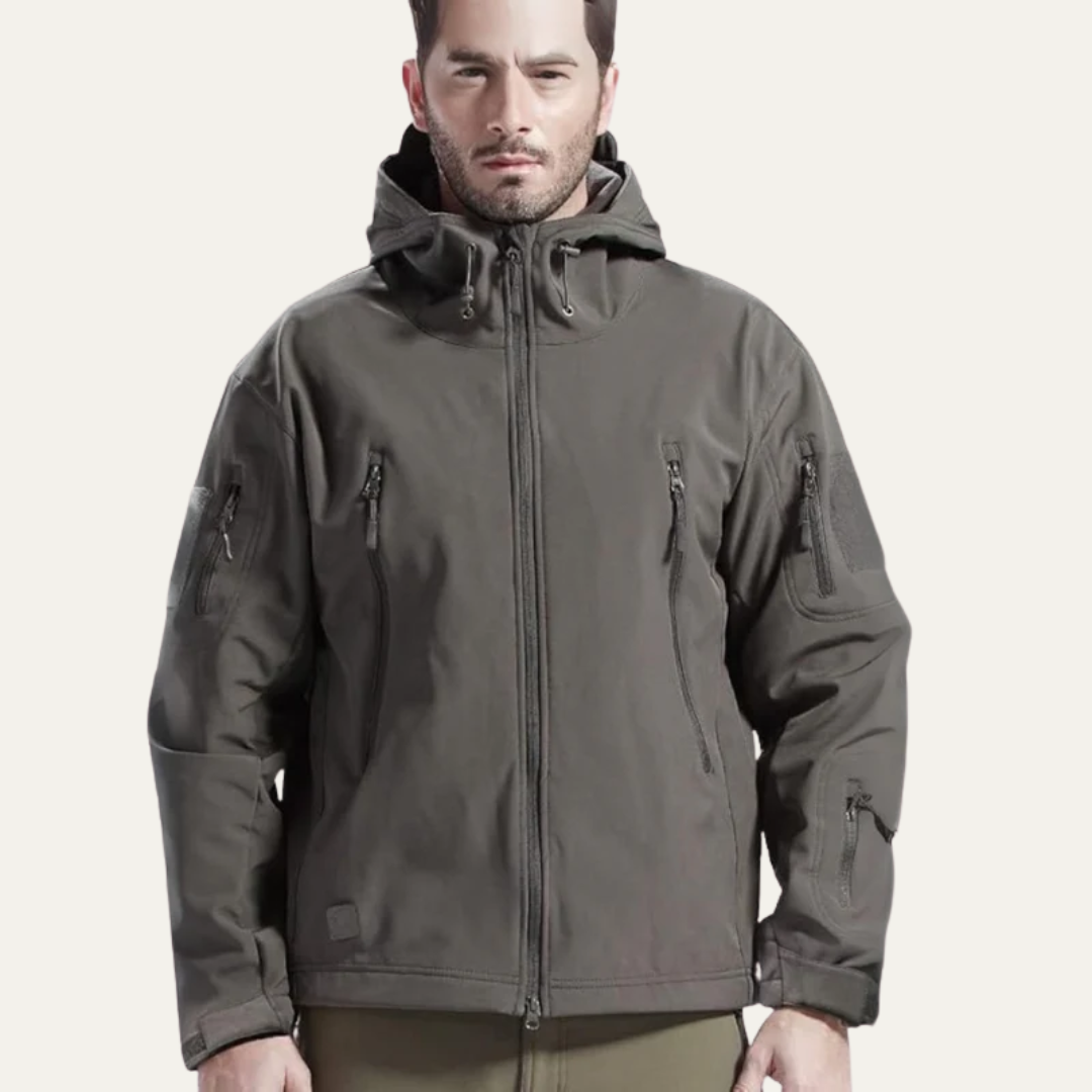 Men's Waterproof Outdoor Utility Jacket - OutfitLondon