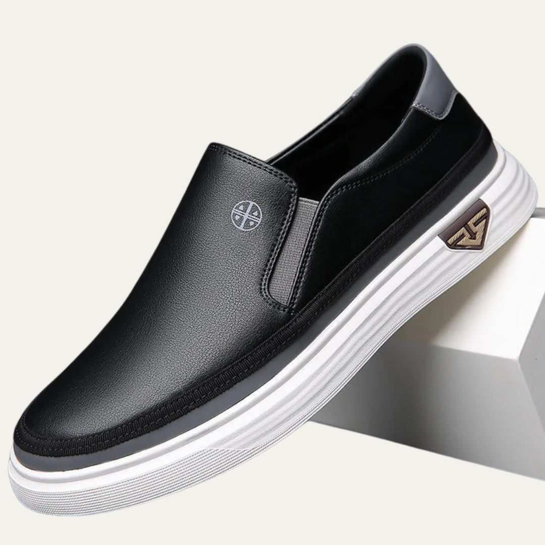 Comfortable Men's Slip On Leather Loafers