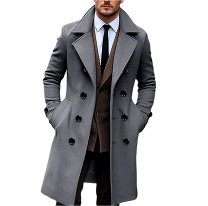Classic Water Repellent Mens Trench Coat