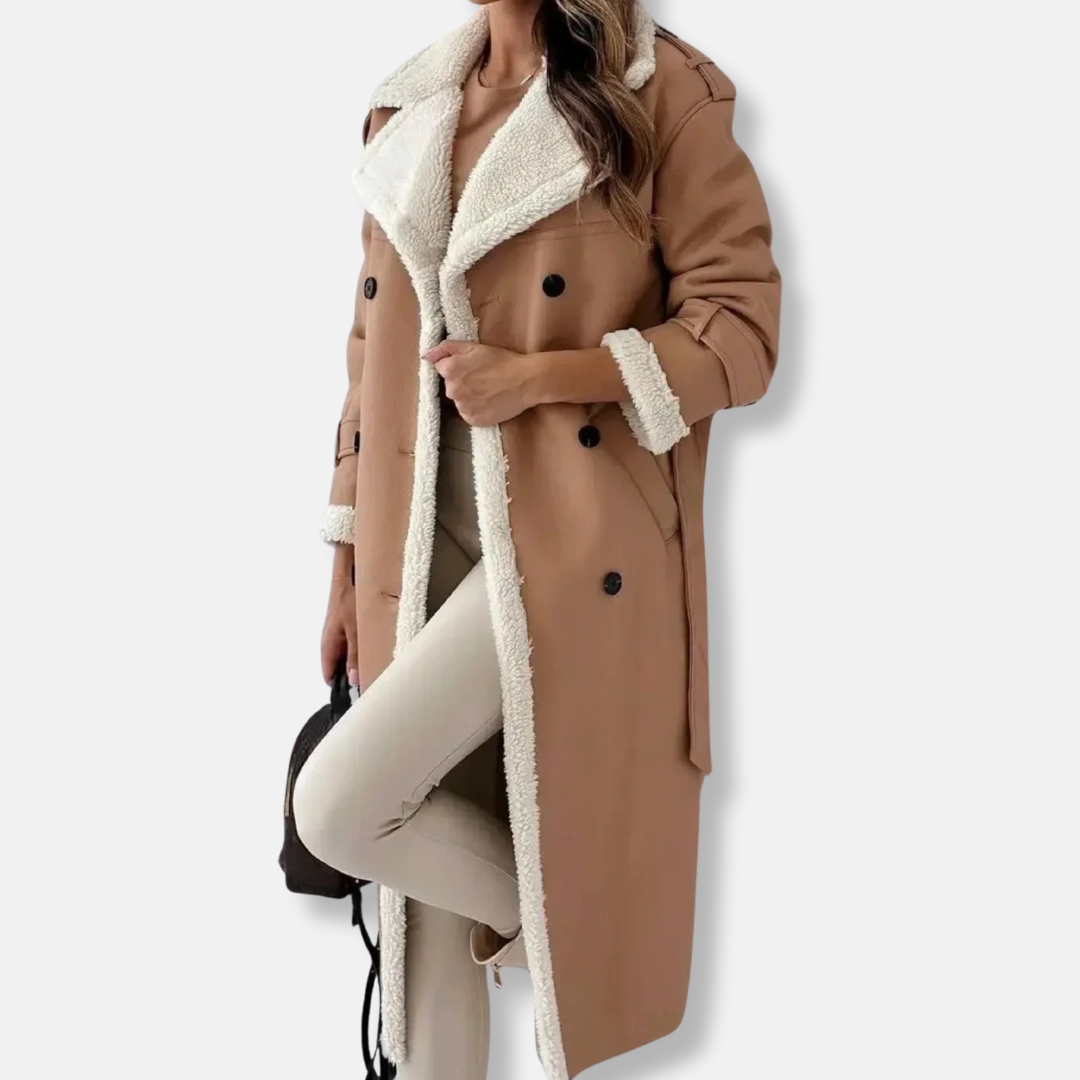 Warm Oversized Women's Long Winter Coat