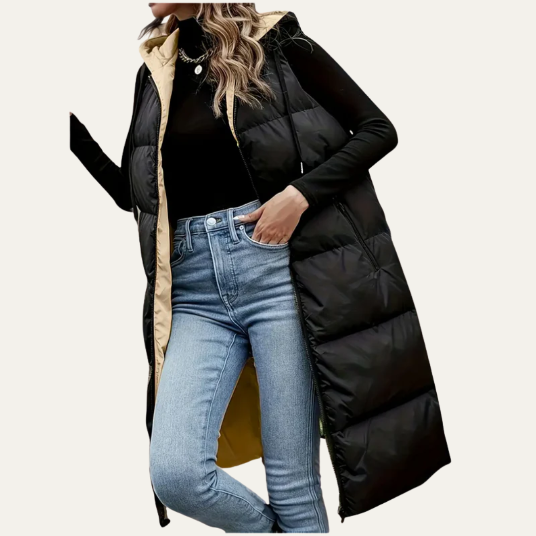 Ladies Warm Down Gilet Jacket