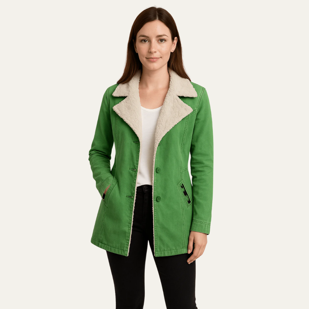 Women's Fleece Lined Warm Winter Coat