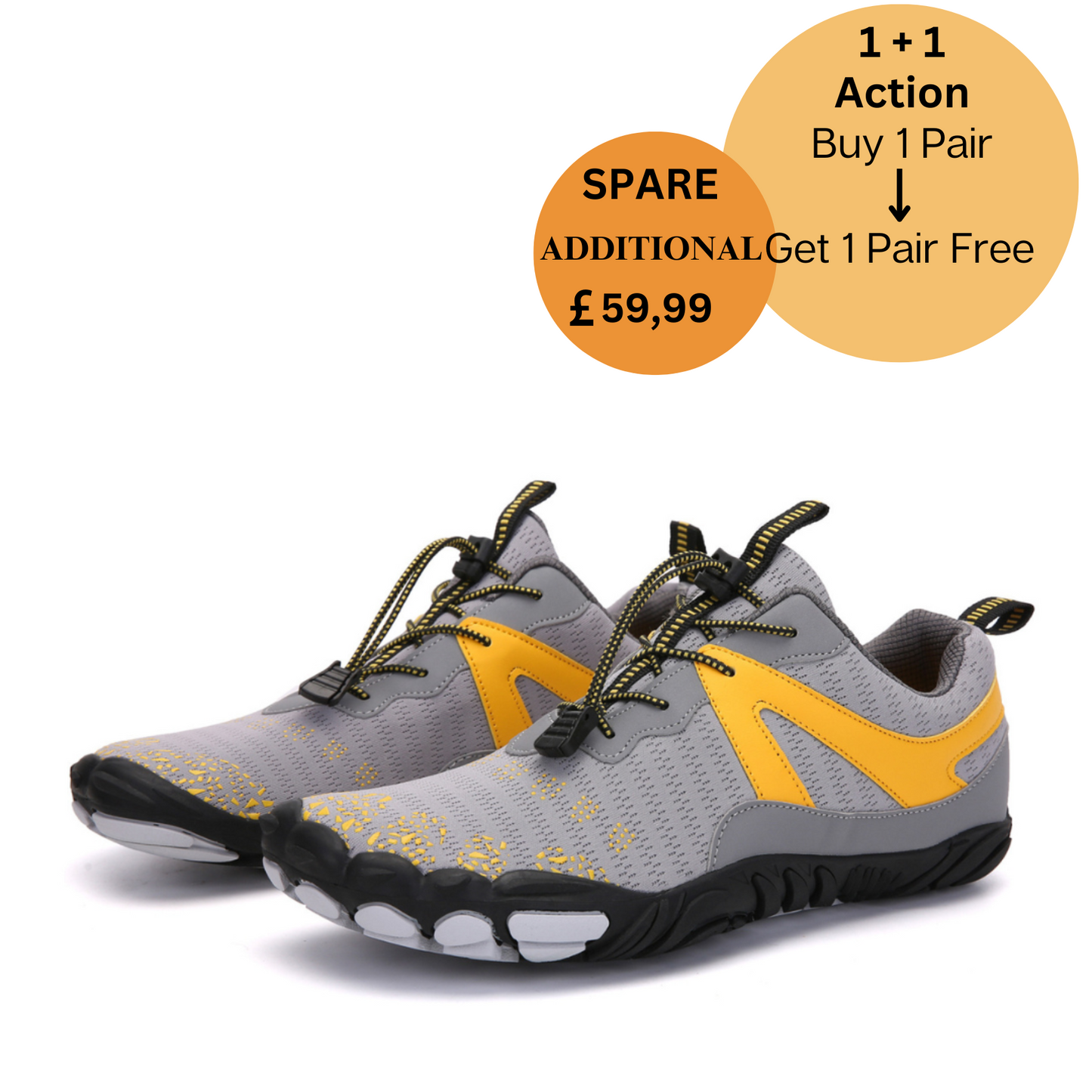 Comfortable Walking Barefoot Shoes