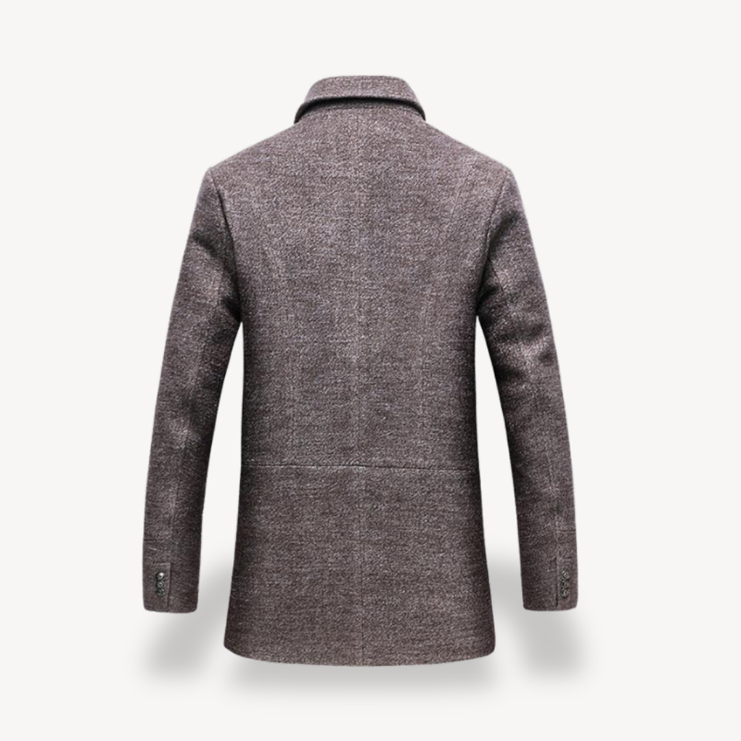 Warm Water Resistant Mens Trench Coat