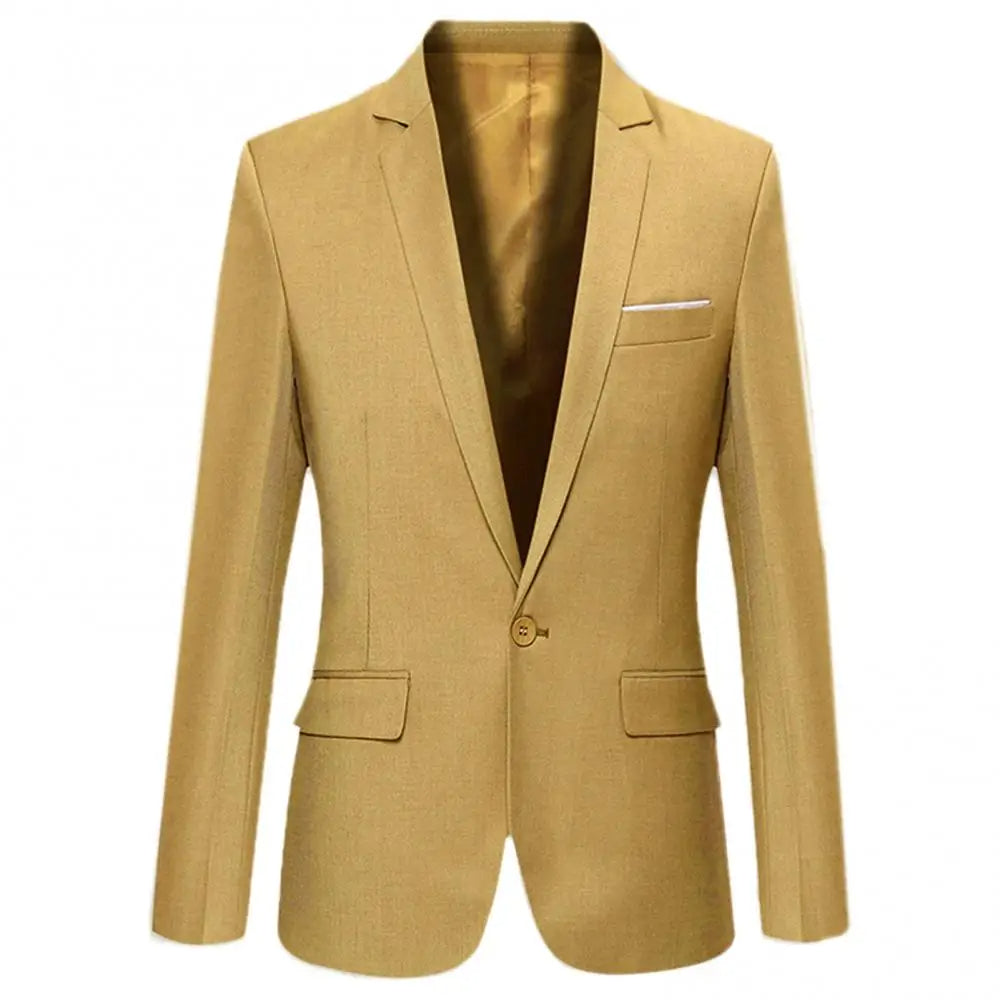 Tailored Fit Executive Jacket for Men