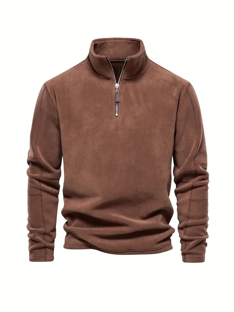 Cozy Men's Crew Neck Wool Sweater