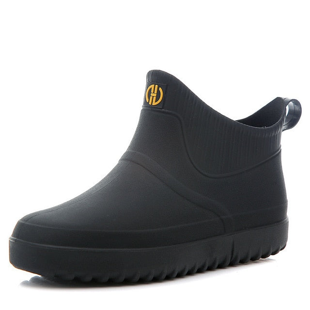 Rain Ankle Boots Slip-on Nonskid Orthopedic Shoes