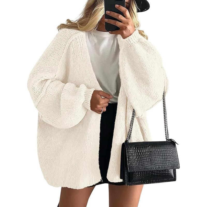 Women's Cozy Large Fit Fall Knit Sweater Cardigan