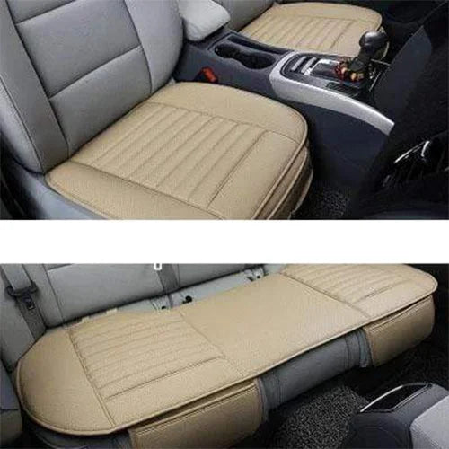 Car Seat Cushion-Leather Bamboo Charcoal (Absorbing odor)