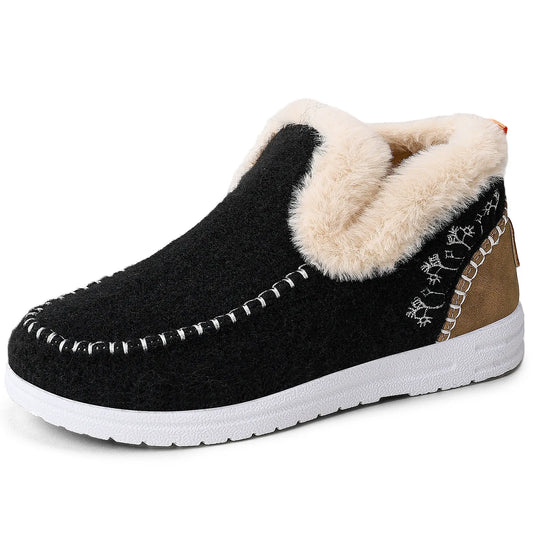 Orthopedic Winter Wool Snow Boots Cozy Winter Slipper