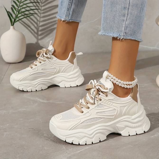 Soft Brown Women's Walking Shoes - OutfitLondon