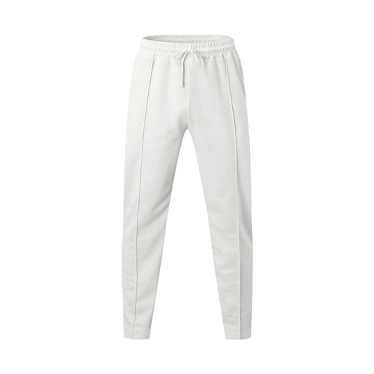 Men's Casual Cotton Loose Straight Drawstring Pants