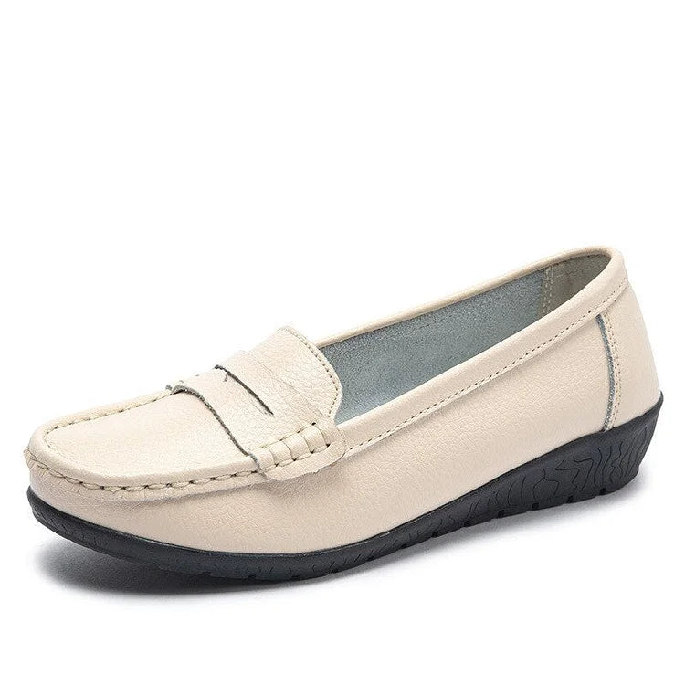 Comfortable Women's Slip On Flat Shoes - OutfitLondon