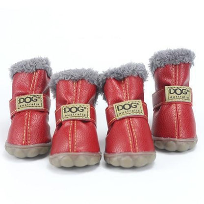 Dog Snow Winter Boots - Waterproof Puppy Paw Protectors