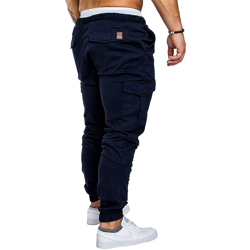 Men's Cargo Pants Trousers Multiple Pockets