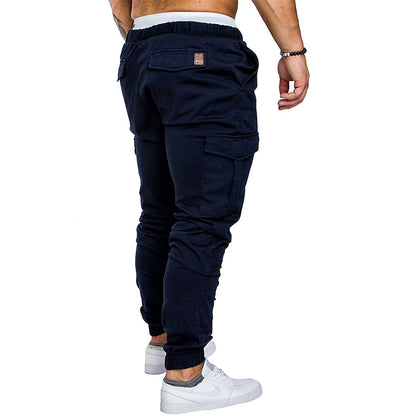 Men's Cargo Pants Trousers Multiple Pockets