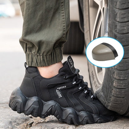 Unisex Orthopedic Shoes Indestructible Solid Sole Reflective Safety Sneakers