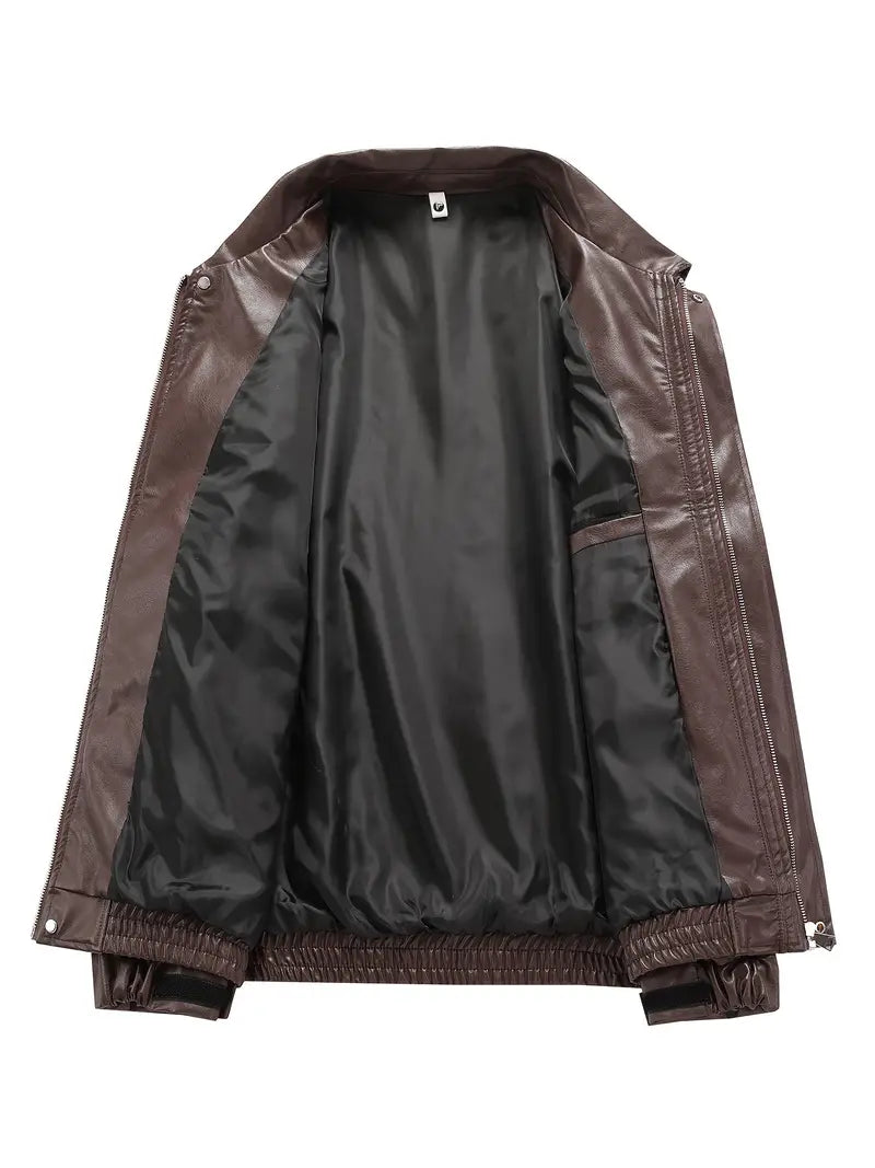 Premium Brown Leather Jacket