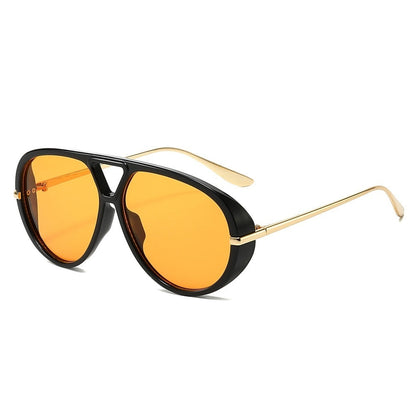 Women's Retro Acetate Frame Sunglasses