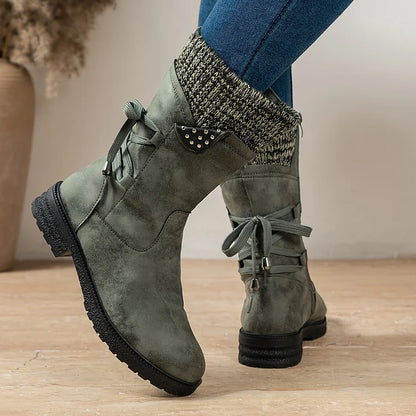 Warm Insulated Rain Boots for Women