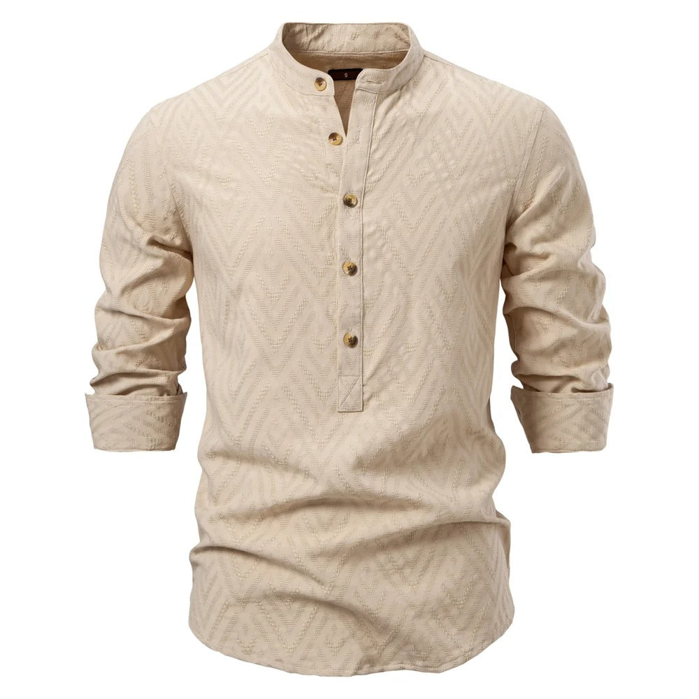 Traditional Formal Men's Button Down Shirt - OutfitLondon