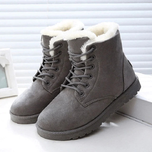 Cozy Waterproof Winter Ankle Boots