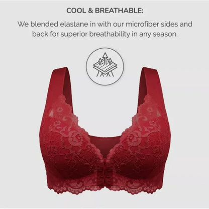 Front Closure 5D Shaping Push Up Bra – Seamless, Beauty Back, Comfy
