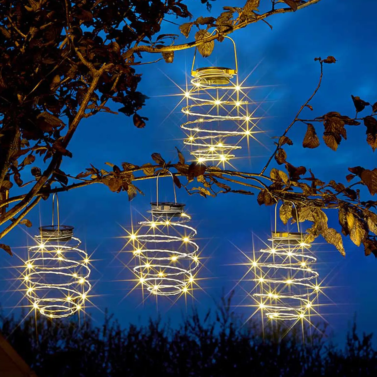 Smart Solar Spiralites - 4 Pack
