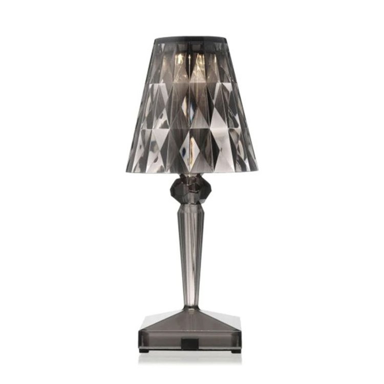 Crystal Cordless Diamond Table Lamp