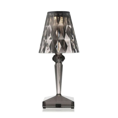 Crystal Cordless Diamond Table Lamp