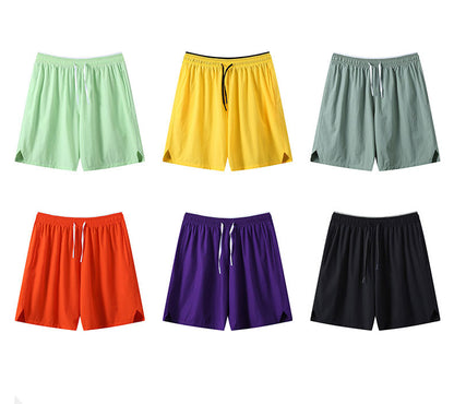 Solid Color Basic Casual Shorts