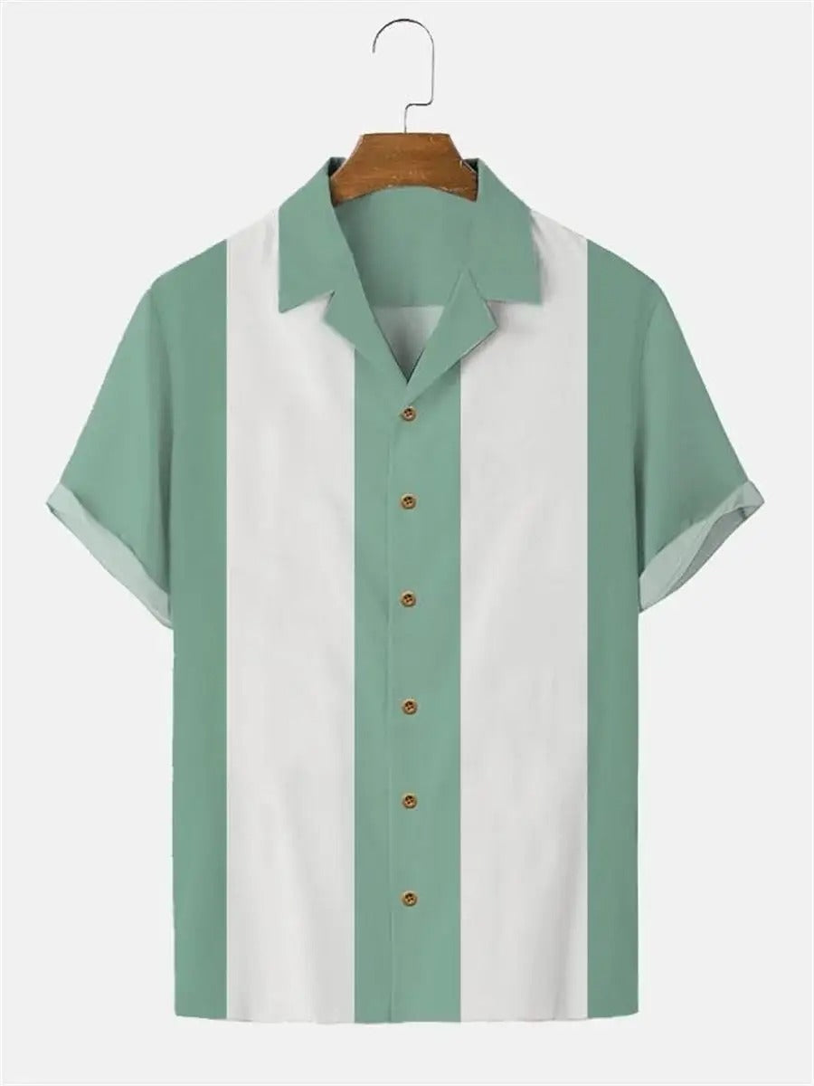 Timeless Striped Casual Tee Shirt - OutfitLondon