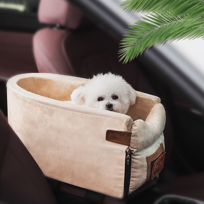 Dog Puppy Car Seat Central Non Slip For Small Dogs