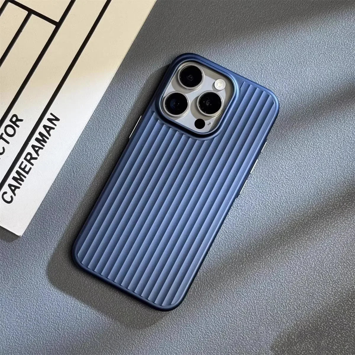 Slim Metal iPhone Case with Durable Shockproof Cover