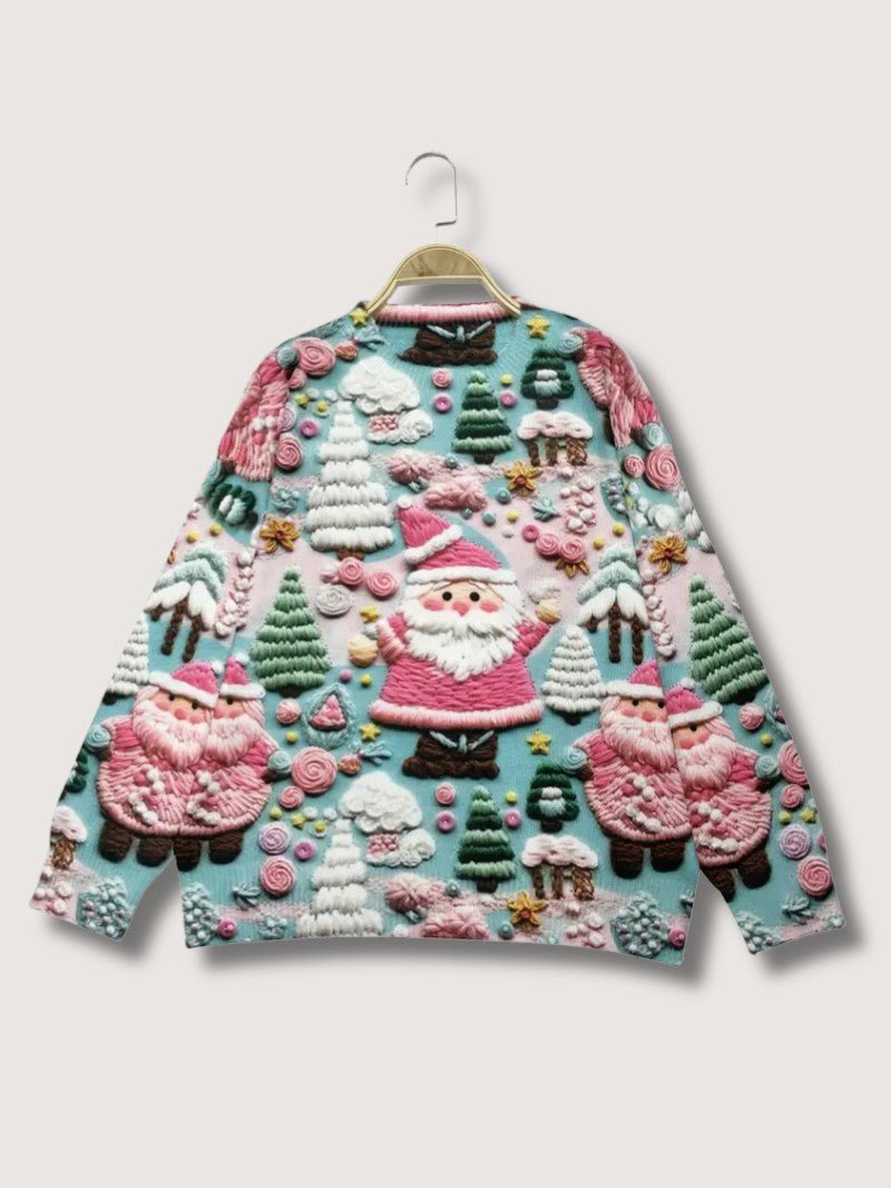 Fun Xmas Tree Graphic Sweatshirt