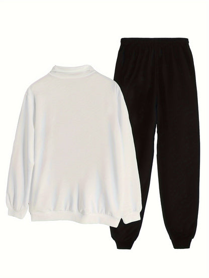 Comfortable Athletic Mens Tracksuit Set