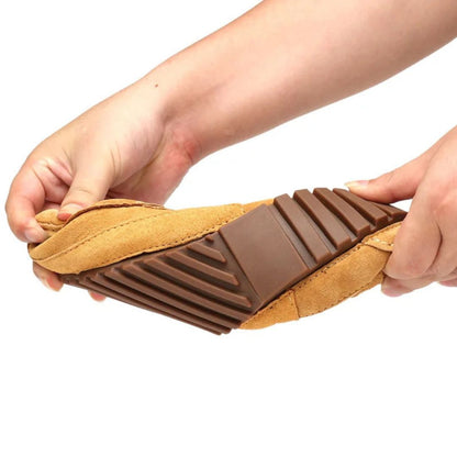Suede Driving Orthopedic Loafers Men