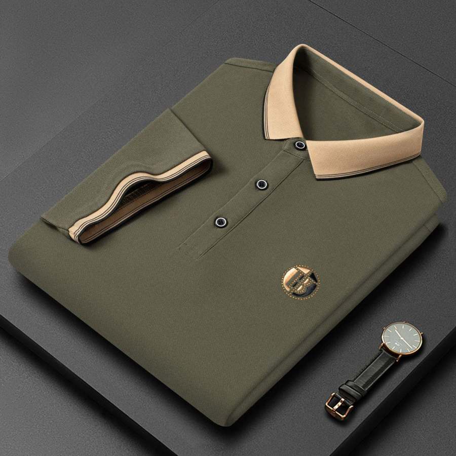 Men's Summer Comfortable Breathable Business Style Short Sleeves