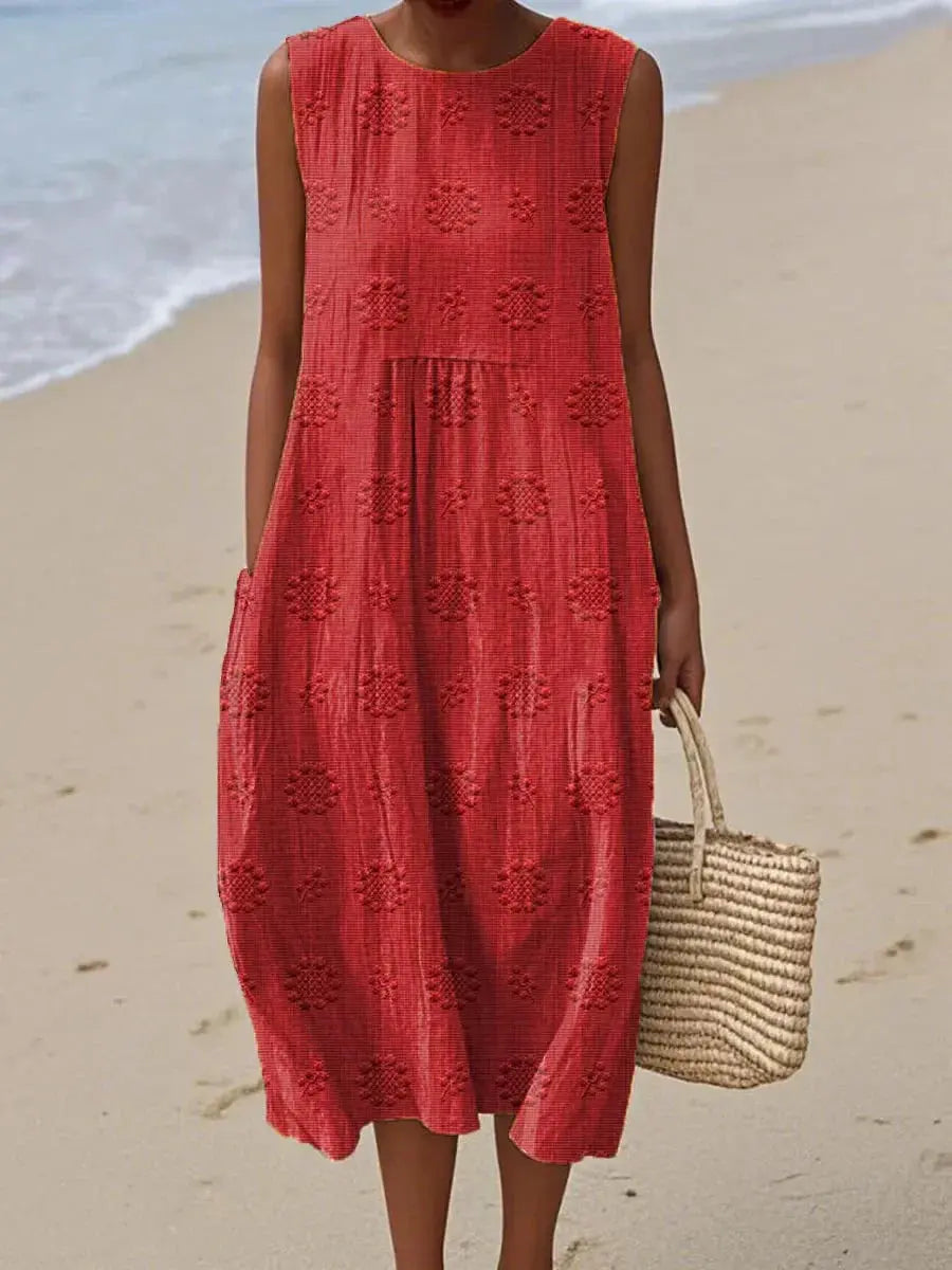 Chic Summer Cotton Shift Dress