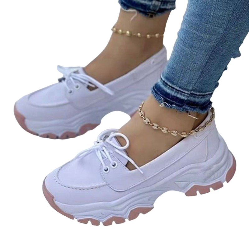 Slip-on Orthopedic Shoes Women Round Toe Walking Sneakers Memory EVA
