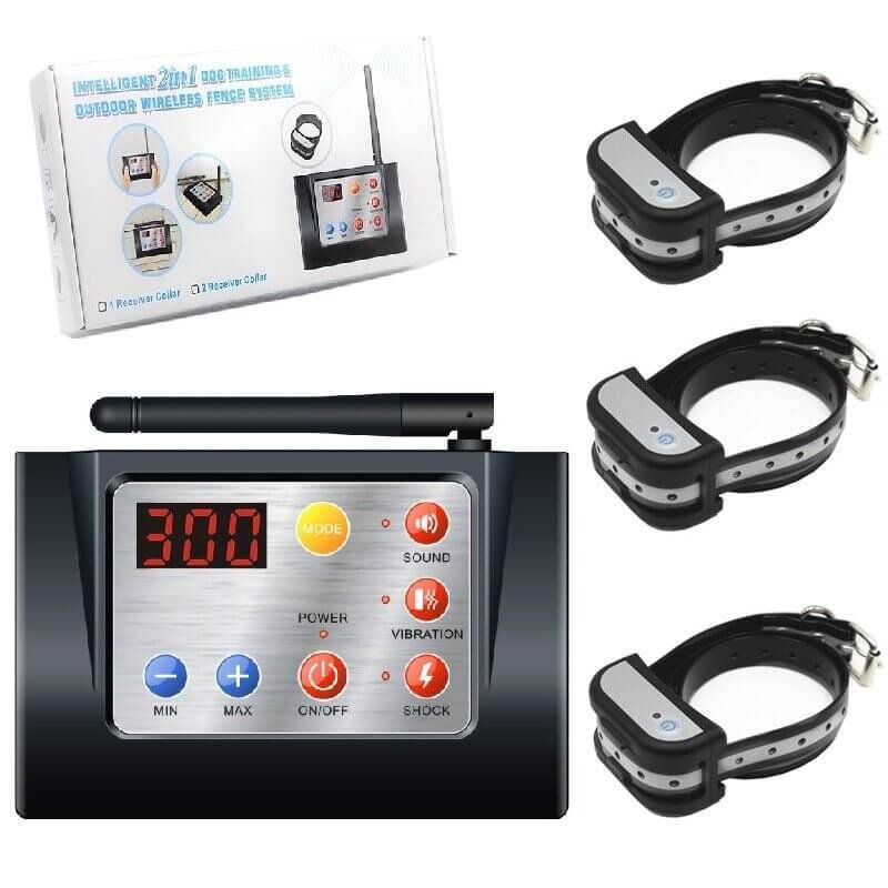Invisible Dog Fence - Wireless Dog Fence With Collar - Waterproof Designed Wireless Dog Fence - Pet Training Device