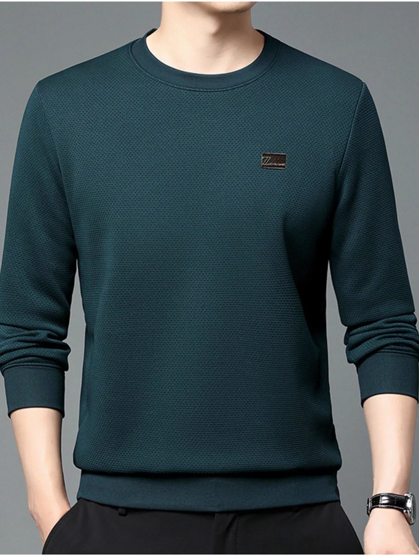 Large Loose Fit Casual Long Sleeve T Shirt